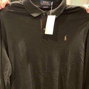 Brand new men’s long sleeve polo!